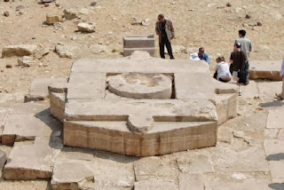 Abu Ghurab Stargate, part of Abu Sir Pyramid complex, Egyptian star gate