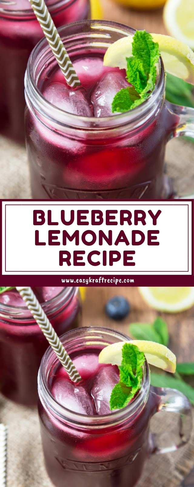 BLUEBERRY LEMONADE RECIPE