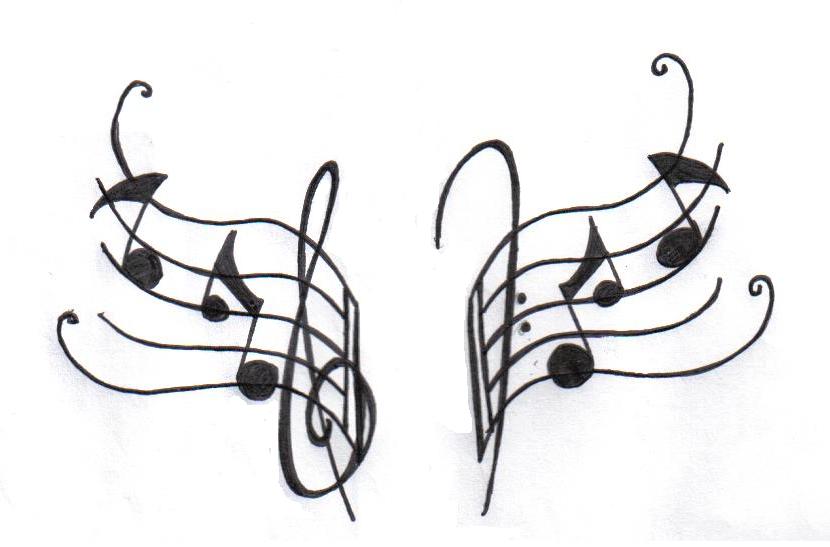 music tattoos