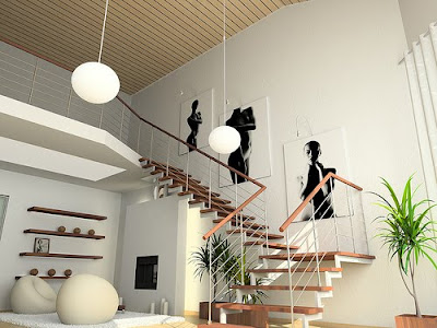 Pictures Interior Staircases on Luxury Interior Design  Various Kinds Of Shapes Of Stairs For