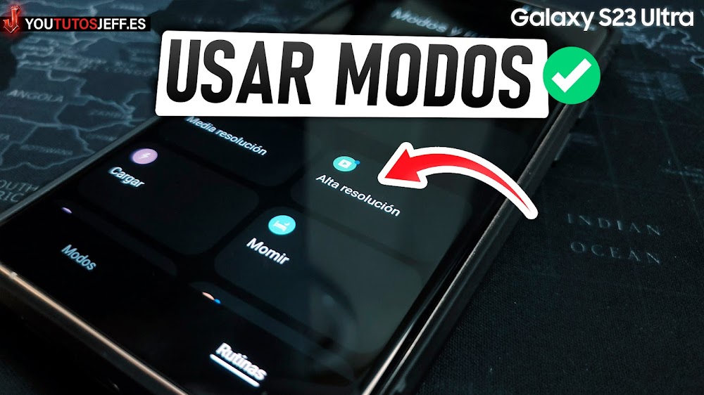 Usar MODOS y Rutinas Samsung ✅ Galaxy S23 ULTRA