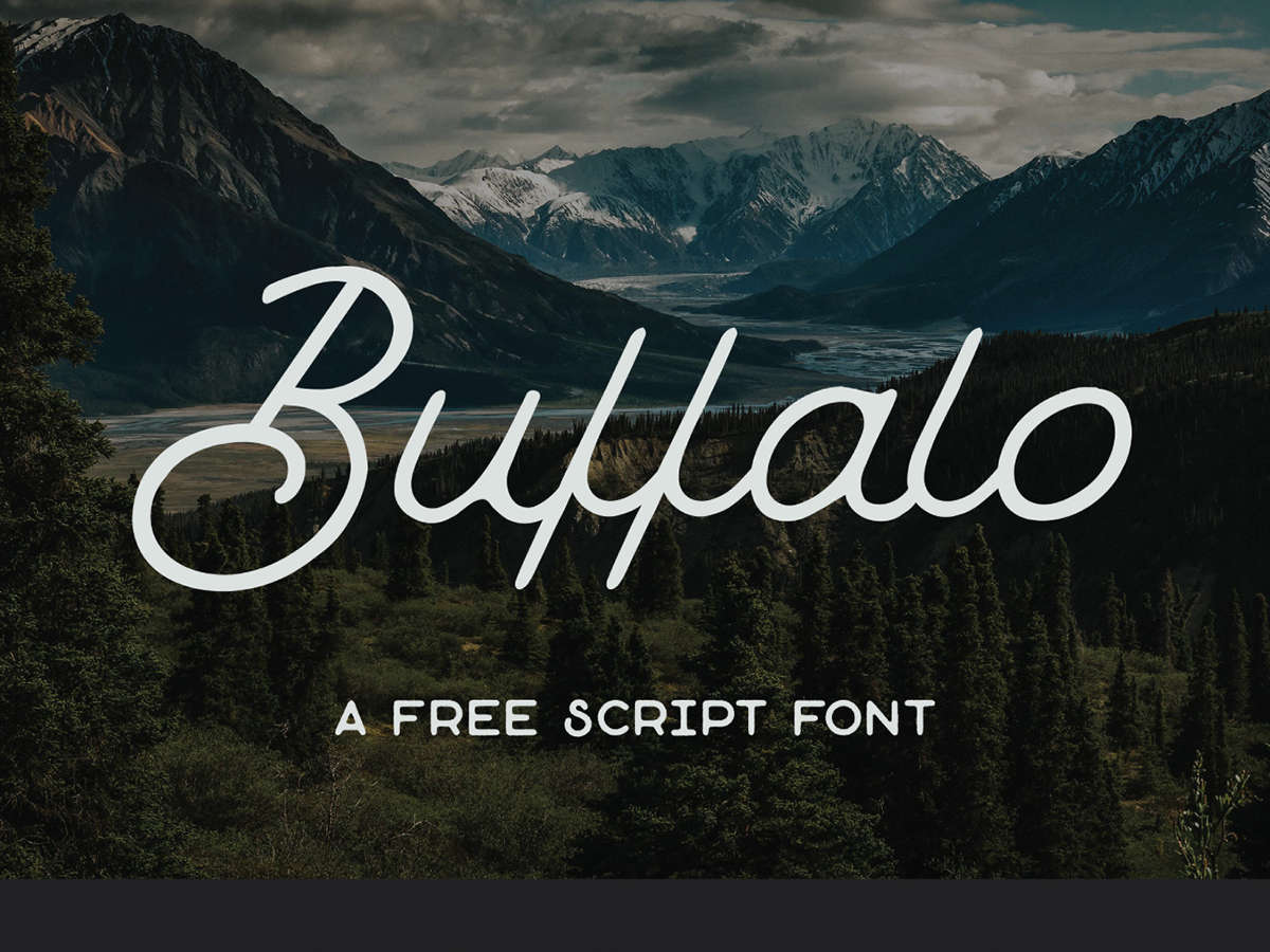 Download Font Terbaru 2016 - Bufallo Script Font