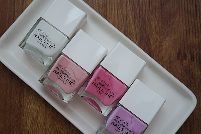 New Spring Launches From Nails Inc. | Florals For Spring Nail Polish Set, Party Recharge Cooling Under Eye Patches