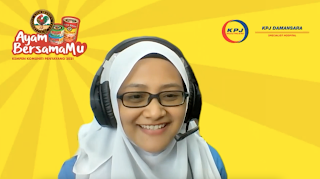 Cik Rushda Adiba Ismail, Pakar Pemakanan Kanan di Hospital Pakar KPJ Damansara