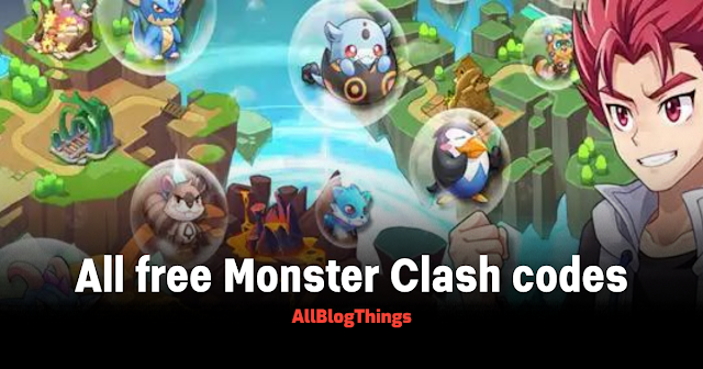All free Monster Clash codes