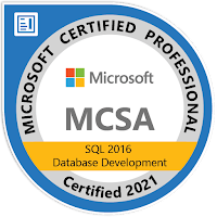 MCSA: SQL 2016 Database Development