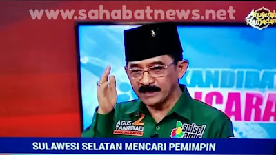 Ikuti Talk show Kandidat Bicara, Agus-Tanribali Paparkan Ini