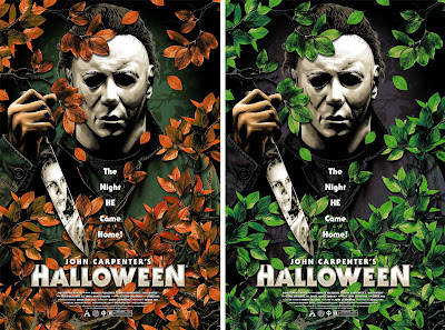 Halloween Movie Poster Screen Print by Anthony Petrie x Grey Matter Art