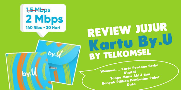 Review Kartu By U dari Telkomsel: Kartu Perdana Serba Digital Tanpa Masa Aktif dan Banyak Pilihan Pembelian Paket Data