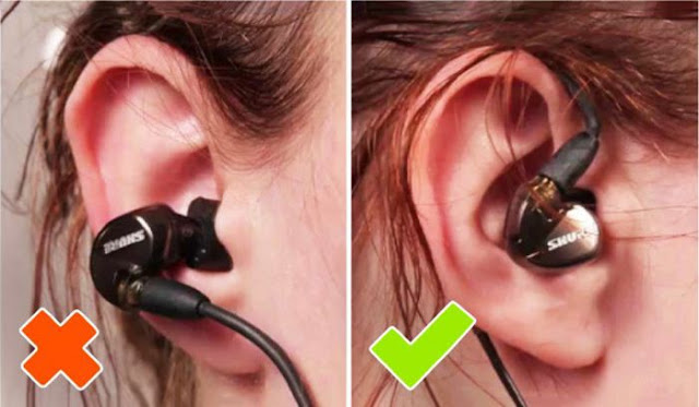 Menggunakan Earphone yang Benar