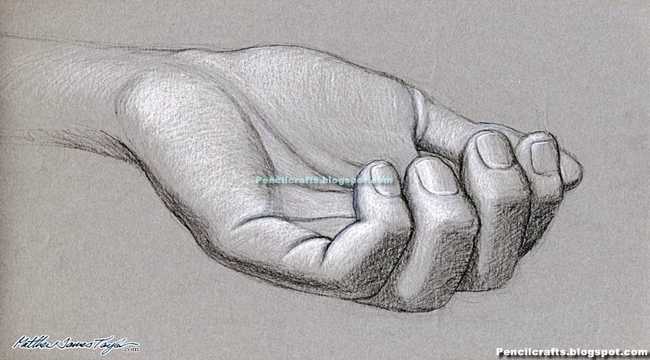 Pencil Drawings Hands