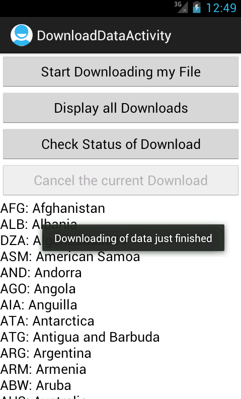 Programmers Sample Guide: Android DownloadManager Example
