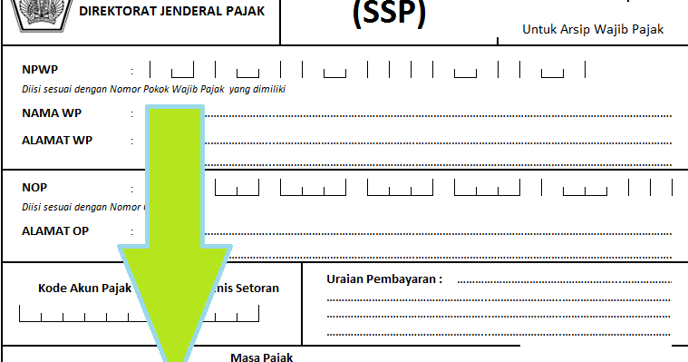 Aplikasi Surat Setoran Pajak (SSP) Terbaru 2016 Untuk 