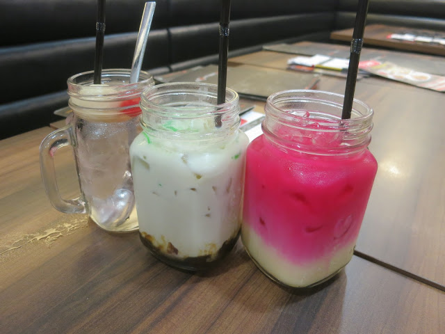 cendol and bandung