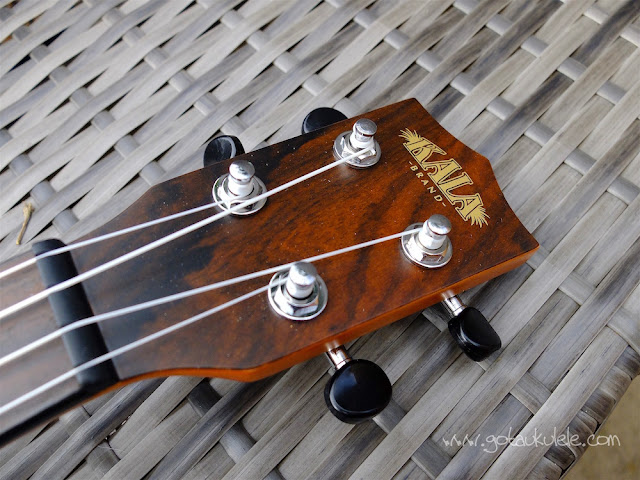 Kala Ziricote Tenor Ukulele headstock