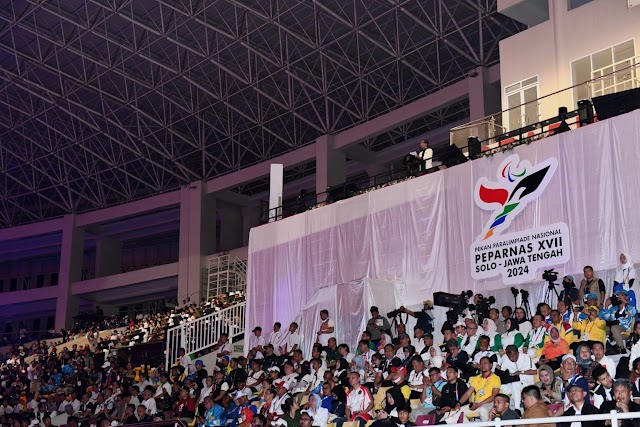 Buka Peparnas XVII, Jokowi Apresiasi Capaian Prestasi Para Atlet Penyandang Disabilitas 