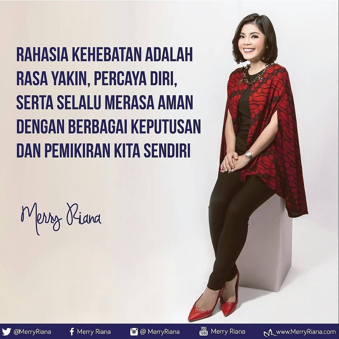 10 Kata Kata  Bijak Marry Riana  Tentang Motivasi  Sukses  