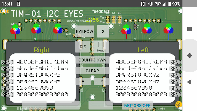 Application Eyes Screen