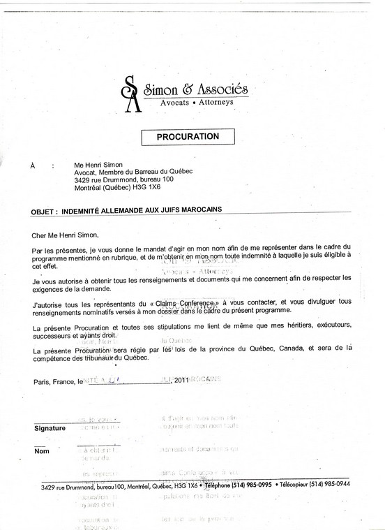 Modele De Lettre De Procuration Pour Retirer Un Colis  Exemple de Lettre