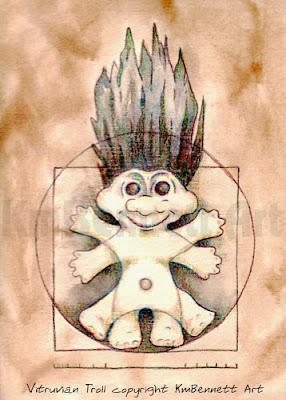 drawing vitruvian troll 01