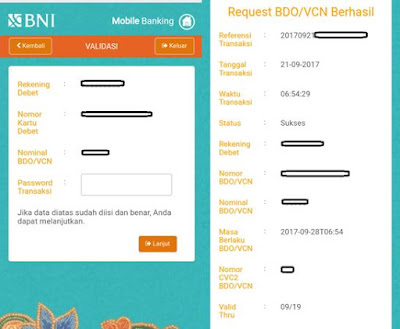 Cara Menggunakan BNI Debit Online Lewat Mobile Banking BNI