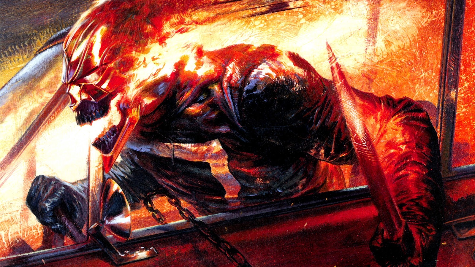 Ghost Rider, Robbie Reyes, 4K, #49 Wallpaper