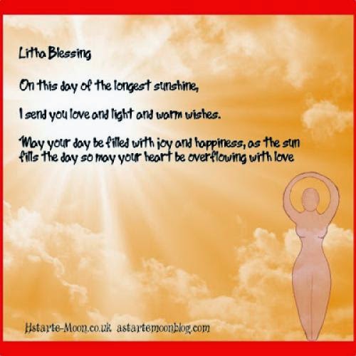 Litha Summer Solstice Blessing Free E Card And Affirmation