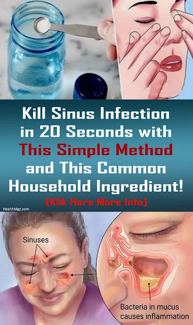 Kill Sinus Infections in 20 Seconds With This Simple Method and This Common Household Ingredient!