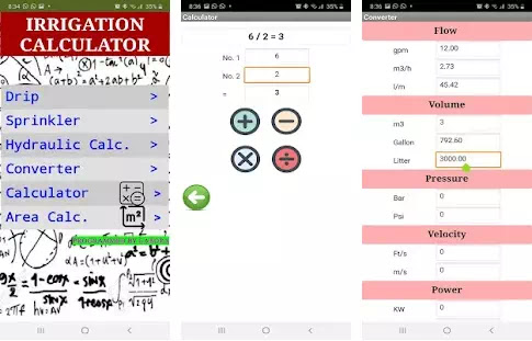 aplikasi desain irigasi Android-3