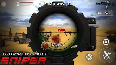 Hallo teman para pecinta games android gratis Update, Download Zombie Assault Sniper v1.2.4 Mod Apk Free Shopping