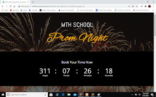 Countdown Theme Layout Wordpress DIVI