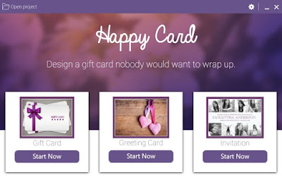 تحميل البرنامج الرائع والمتميز لإنشاء وتصميم بطاقات المناسبات والدعوة Abelssoft HappyCard 2019 V3.3.11 مجانا