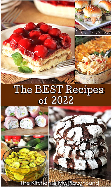 Collage of Top 12 Best Recipes of 2022 from The Kitchen is My Playground Image