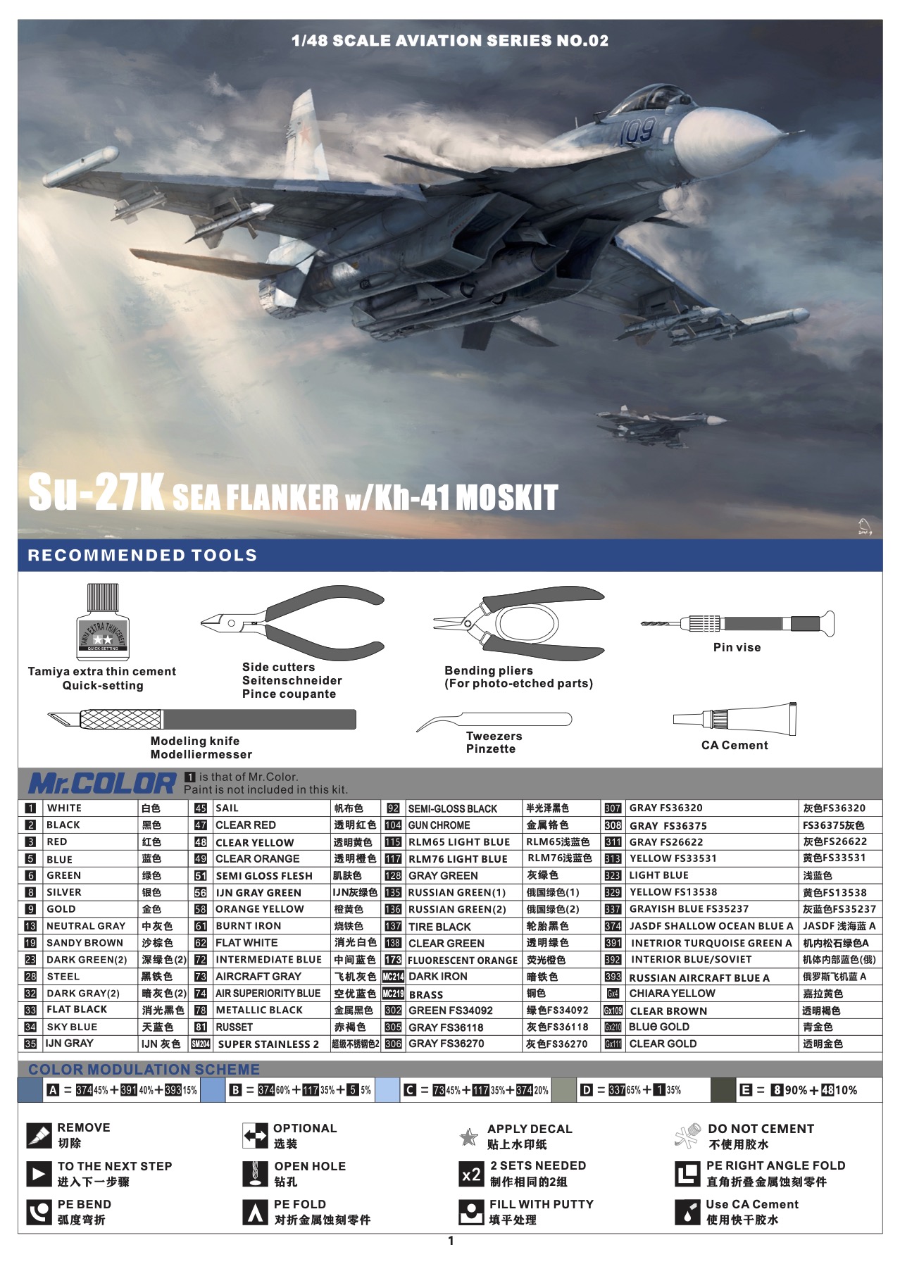 Su-33 Flanker-D (Su-27K) – Sea Flanker