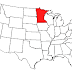 Minnesota - Minnesota On A Us Map