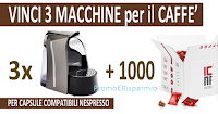 Logo Con Dekor Store vinci 3 macchine per Caffè Espresso e 1000 capsule