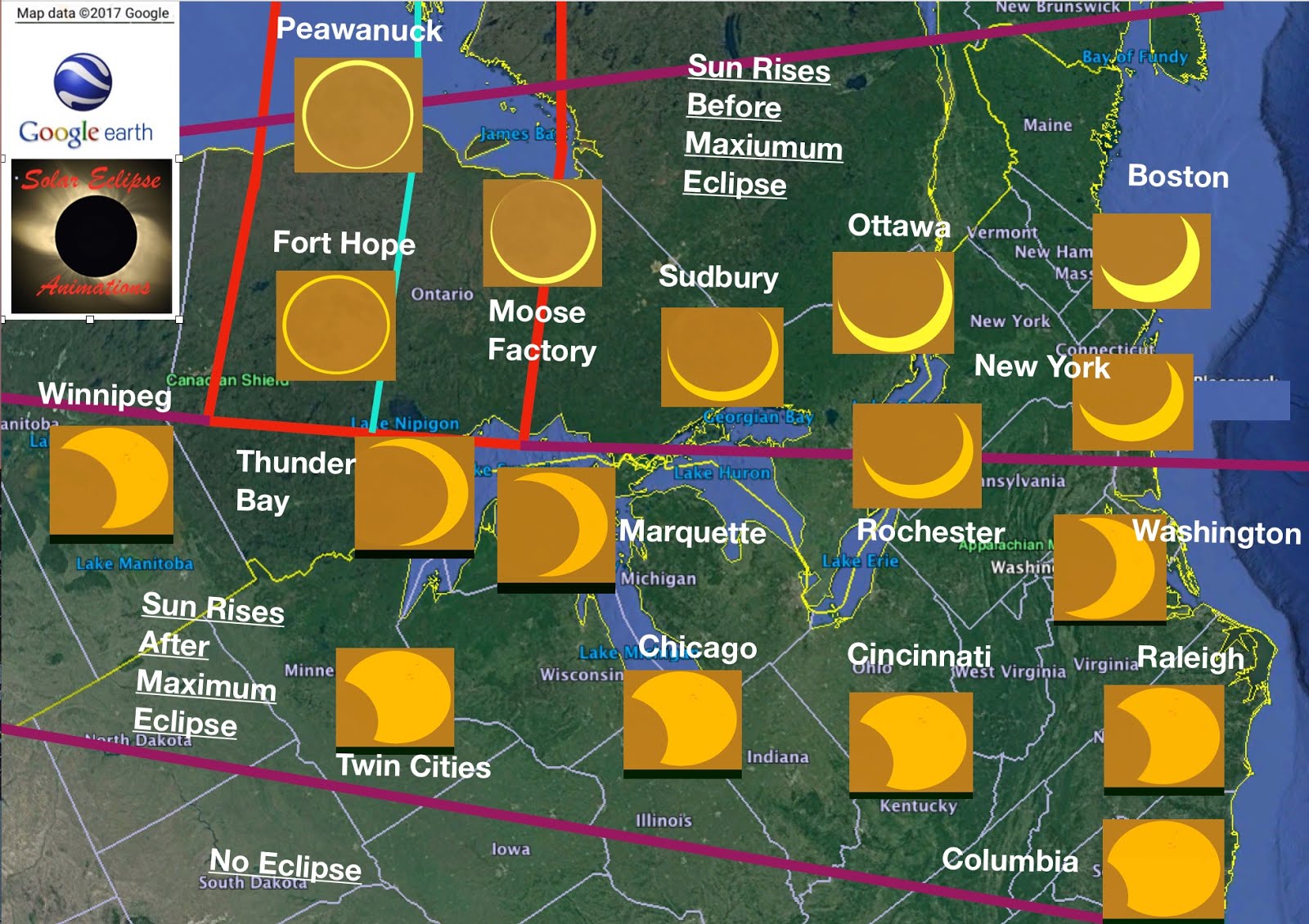 Future American Eclipses : Future American Eclipses