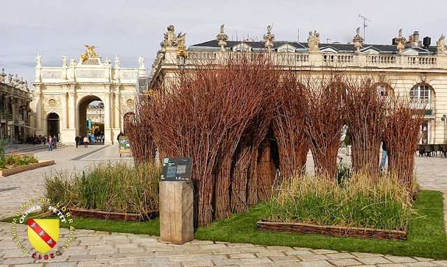 NANCY (54) - Place Stanislas - jardin éphémère 2013