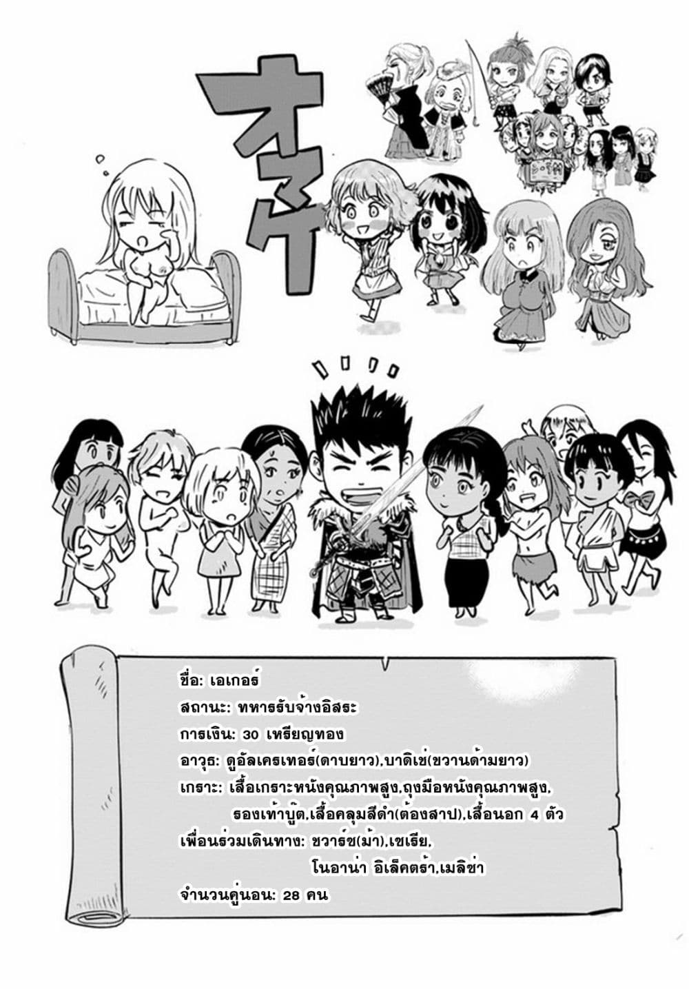 Oukoku e Tsuzuku Michi dorei Kenshi no Nariagari Eiyutan (Haaremu Raifu) - Road to the Kingdom Slave Swordsman the Rise of Heroes - Harem Life ตอนที่ 23