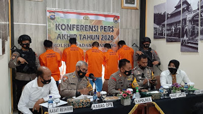 Berikut Ekspose Kinerja Polres Padang Panjang Sepanjang Tahun 2020