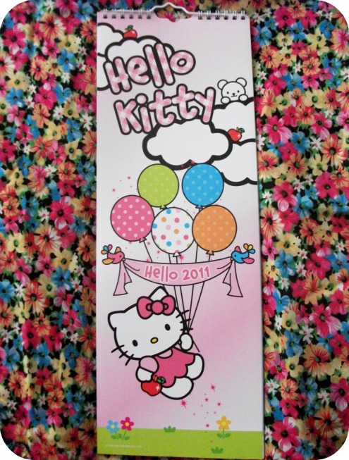 Hello Kitty 2011 Diary. is of my Hello Kitty bunny