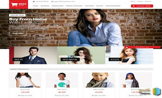 Mega Shop Blogger Template