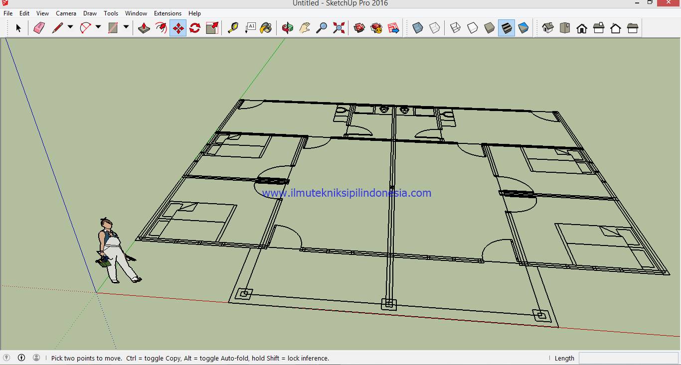 Bagaimana Cara Mengimport File Autocad Ke SketchUp