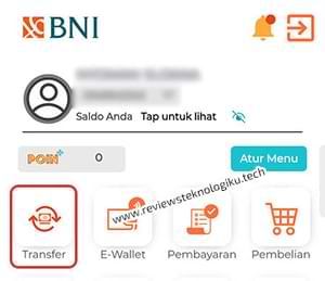 transfer bni ke dana