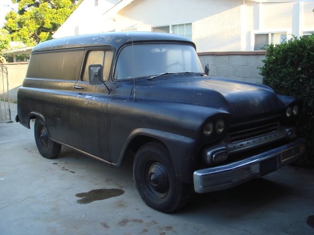 1958 Chevy Panel Truck Posted by Barry at 827 AM