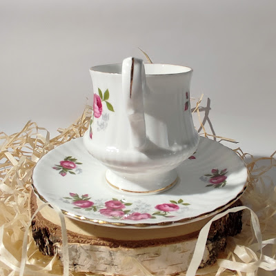 porcelana angielska Crown Devon fine bone china
