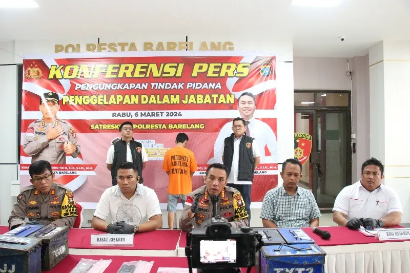 Gelapkan Uang Ratusan Juta, Supir Penjemput Omset Indomaret Ditangkap Polisi