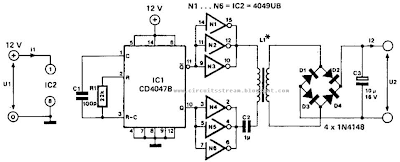 Low power Dc-Dc Converter Circuit Diagram