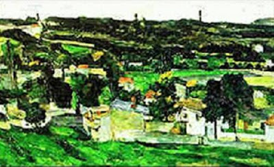 Top 10 Art Crimes of All Time: Cezanne, "View of Auvers-sur-Oise"