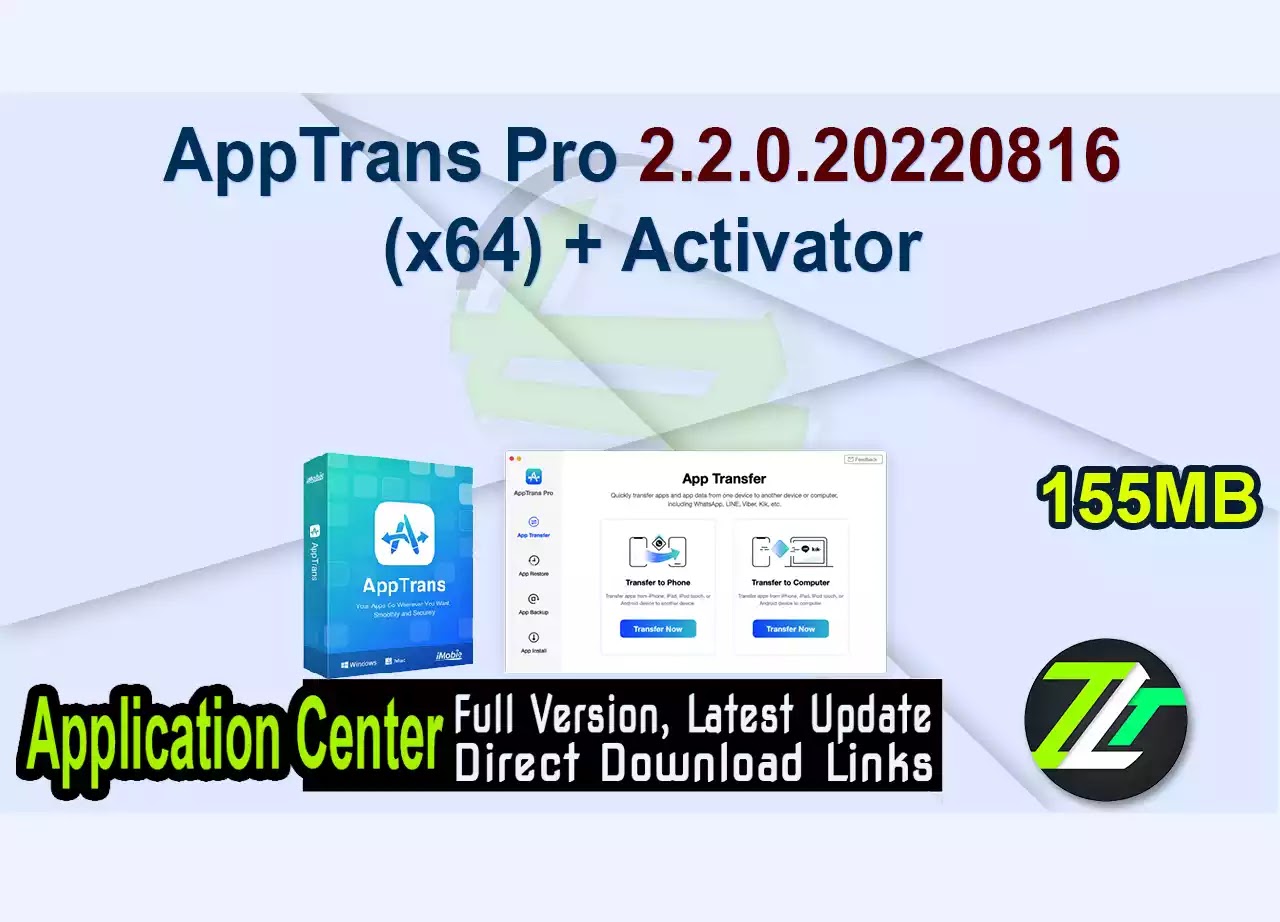 AppTrans Pro 2.2.0.20220816 (x64) + Activator